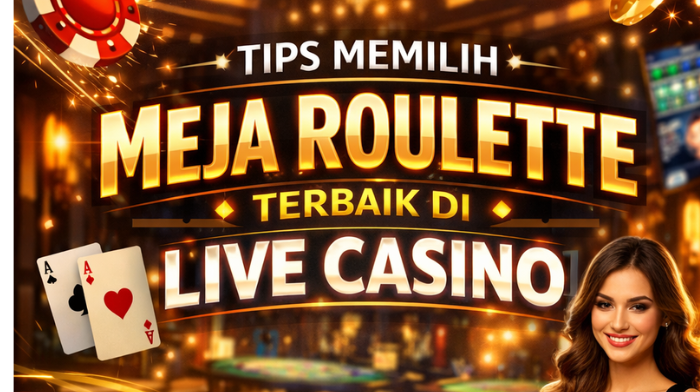 Tips Memilih Meja Roulette Terbaik di Live Casino