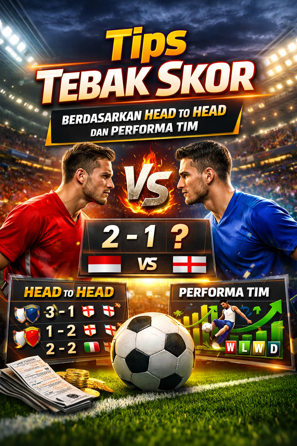 Tips Tebak Skor Berdasarkan Head to Head dan Performa Tim