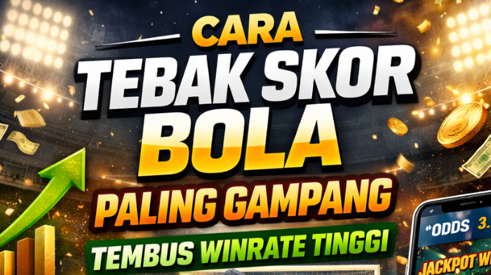 Cara Tebak Skor Bola Paling Gampang Tembus Winrate Tinggi